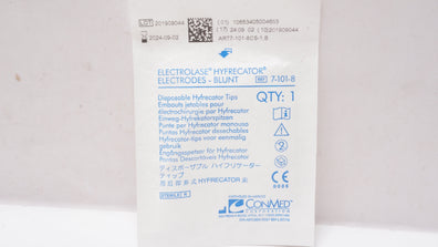 ConMed 7-101-8 Electrolase Disposable Electrodes-Blunt Hyfrecator Tips